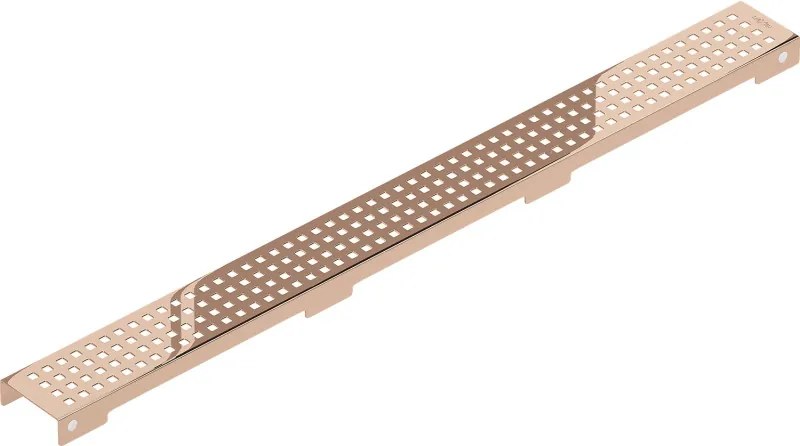 Mexen Flat M08 maskownica do odpływu liniowego 60 cm, różowe złoto - 1625060