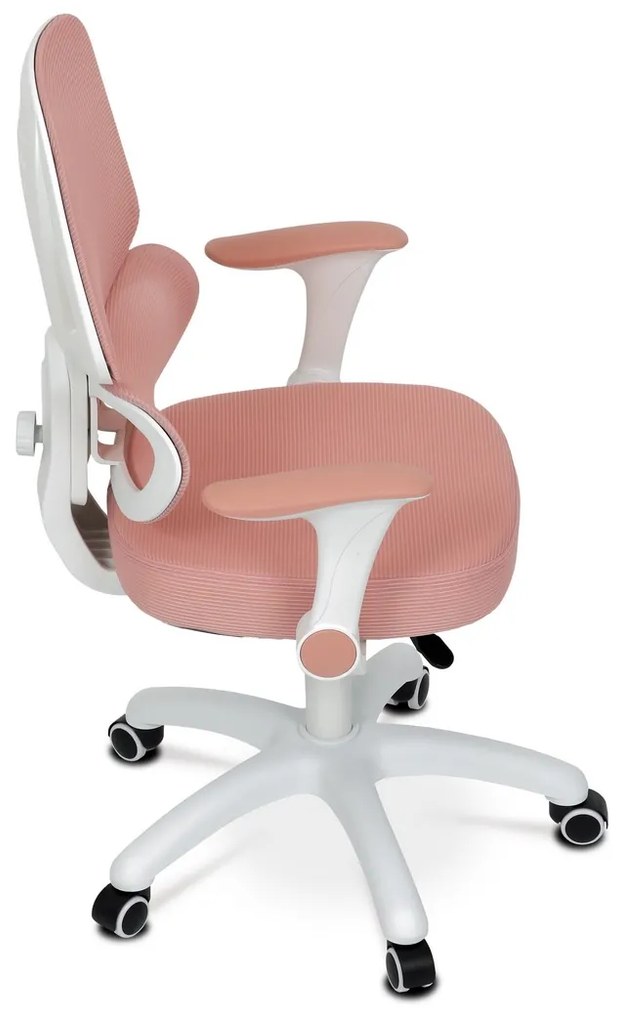 Autronic KA-K1063 PINK Krzesło biurowe, różowe