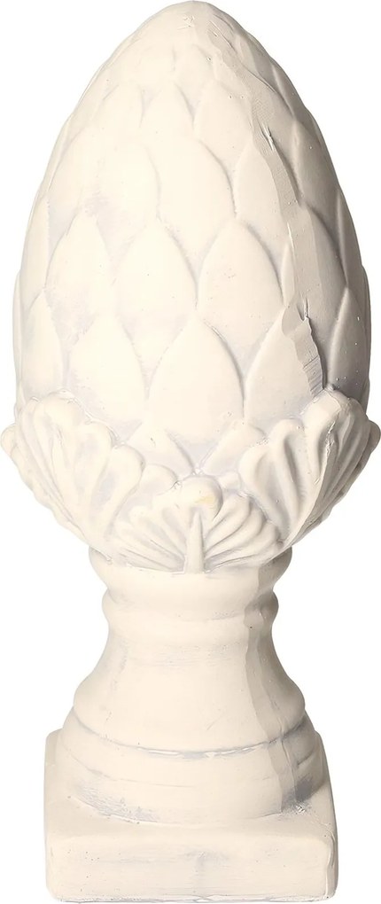 Dekoracja Cone 32cm white