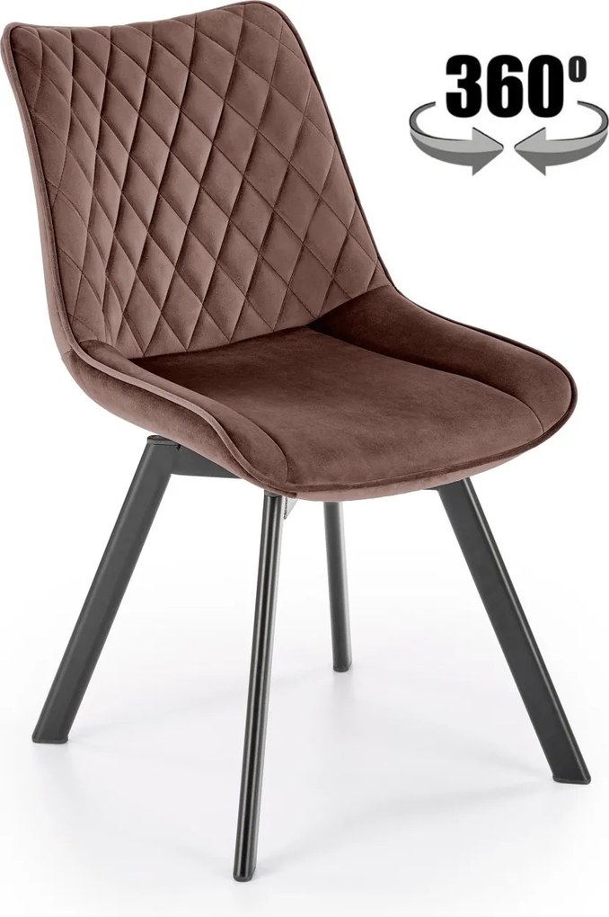 Krzesło do jadalni K520 z obrotowym siedziskiem