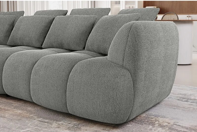 SOFA Kanapa BESSO wolnostojąca w tkaninie ARTICO 05