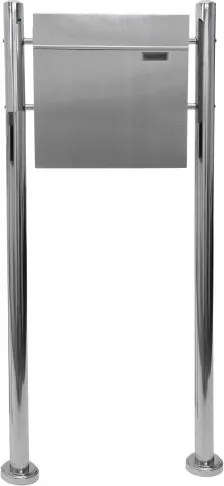 Skrzynka na listy stojąca ze stali nierdzewnej