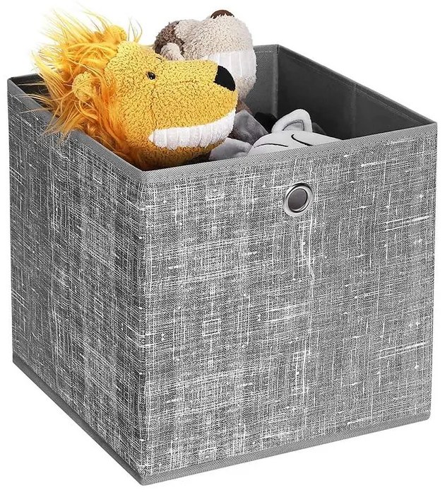 Pudełka do przechowywania GARY 6 szt., 30x30x30cm, szara Jurhan