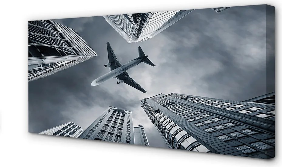 Obraz canvas na ścianę Podniebna Podróż nad Miastem