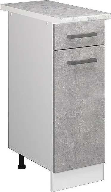 Szafka dolna do kuchni beton 30x60x81.6 r-line