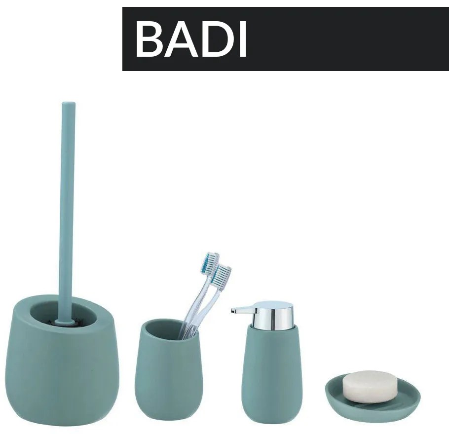 Kubek ceramiczny na szczoteczki BADI, WENKO