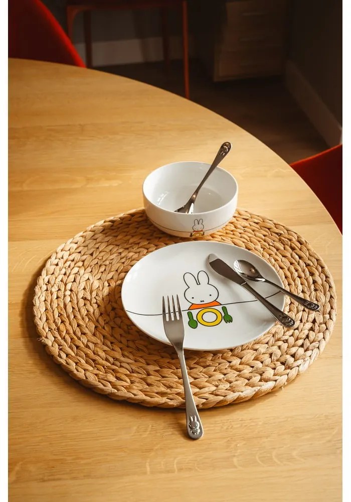 Porcelanowy zestaw naczyń dla dzieci 6 szt. Miffy – Zilverstad