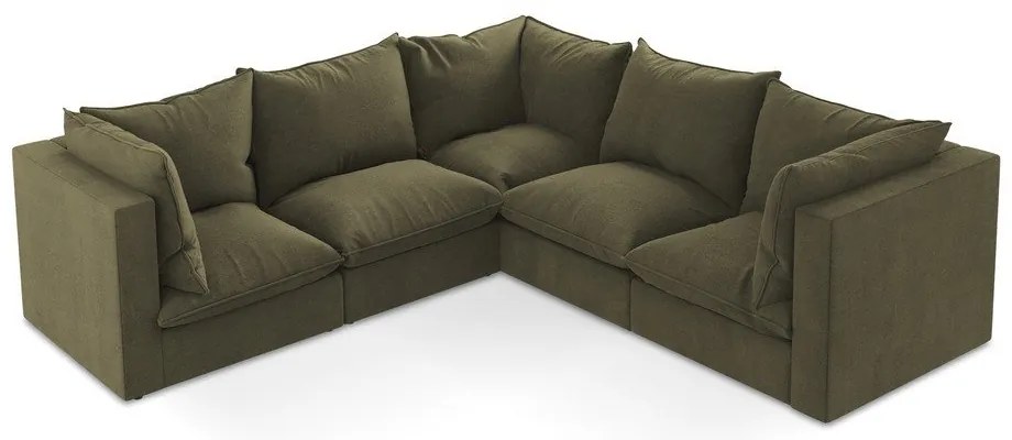Narożnik w kolorze khaki Manao – Makamii