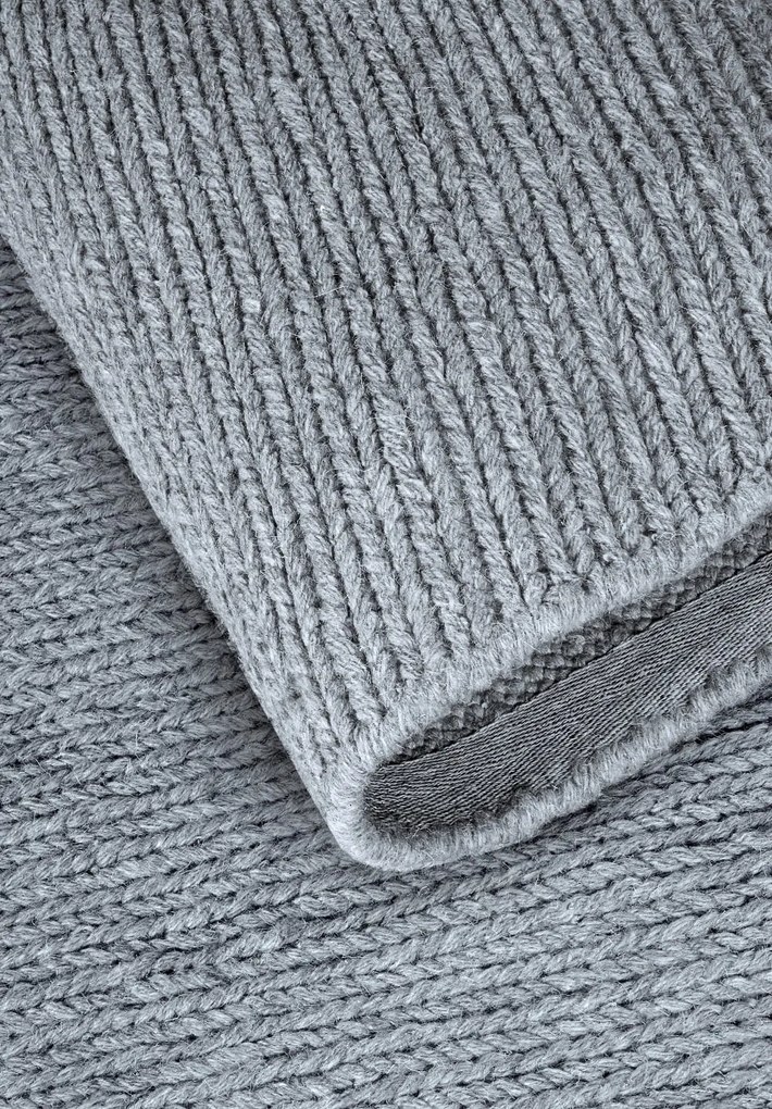 Dywan wełniany Villeroy &amp; Boch srebrny 200 cm x 200 cm  koło