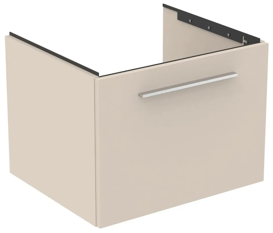 Kremowa wisząca szafka pod umywalkę 60x44 cm i.Life B – Ideal Standard