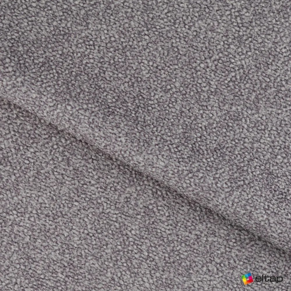 Szare tapicerowane łóżko dwuosobowe ze schowkiem ze stelażem 180x200 cm Pointt – ELTAP