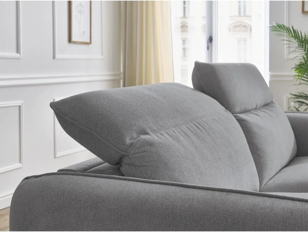 Szara sofa 236 cm Achille – Bobochic Paris