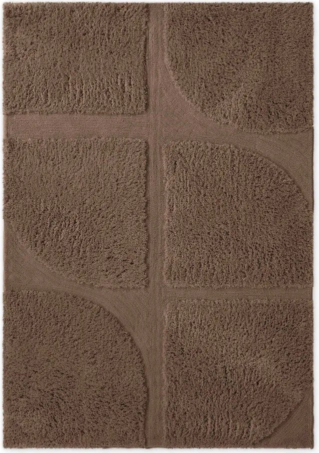 Brązowy dywan tkany ręcznie 80x150 cm Lambeth Jasper – Ted Baker