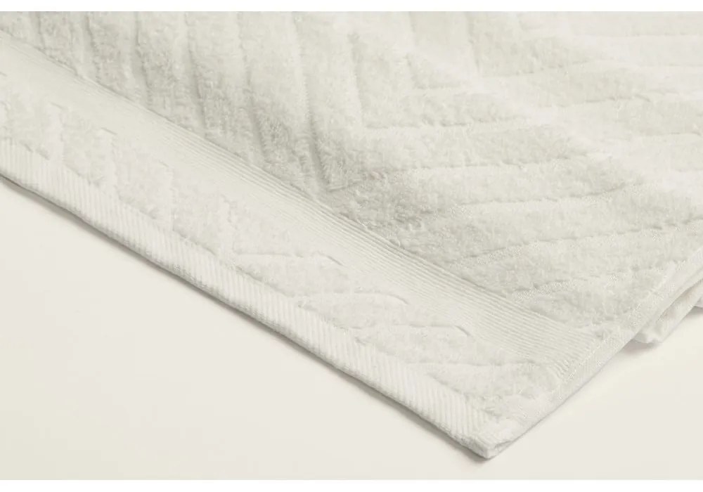 Żółto-szare bawełniane ręczniki frotte zestaw 4 szt. 50x90 cm – Foutastic