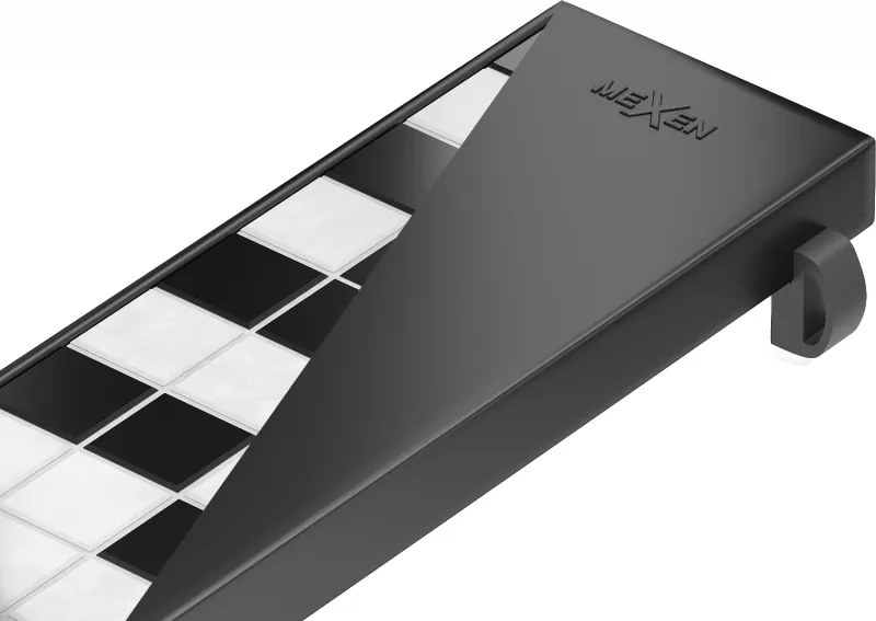 Mexen Flat M13 maskownica 2w1 do odpływu liniowego 50 cm, czarna - 1719050