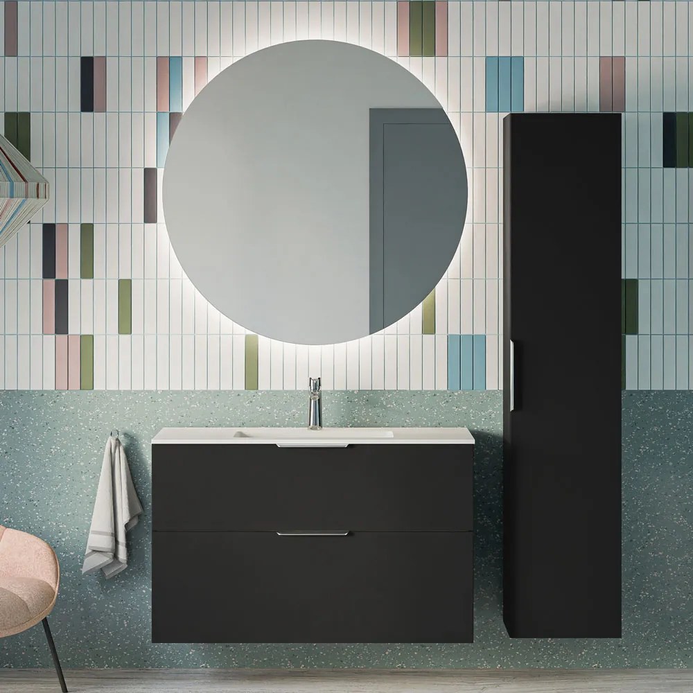 Zestaw mebli łazienkowych TIM 100 cm z umywalką