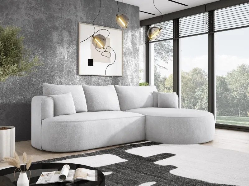 Narożnik FIORE L wolnostojący Lewostronny tkanina Memphis 16 WERSAL