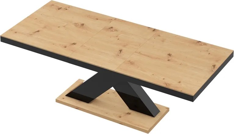 Stół do jadalni z dębowym blatem Xenon Hubertus