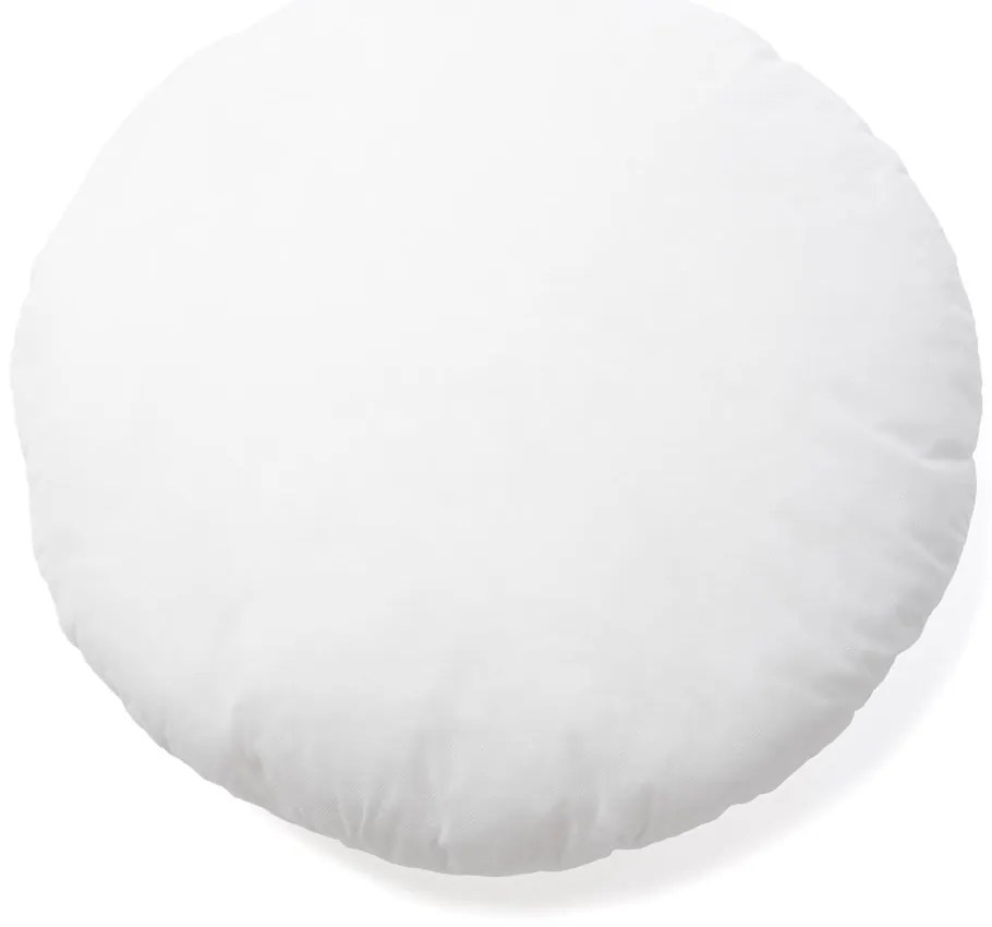 Białe wypełnienie do poduszki Kave Home Fluff, ø 45 cm