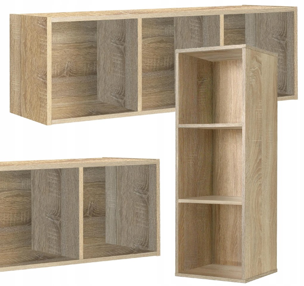 Regał półka organizer pojemnik stojak na płyty winylowe segregatory Cubo 3