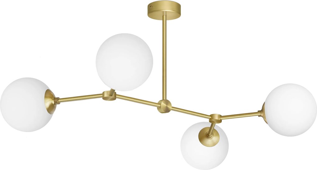 Złota mosiężna lampa do salonu GP-S4T
