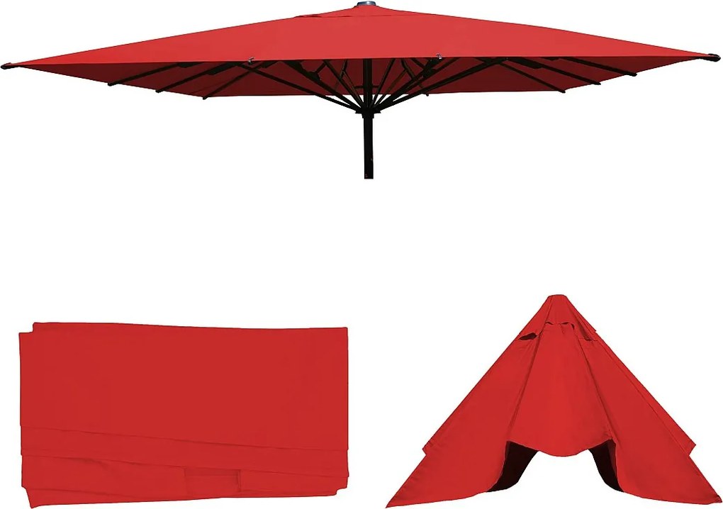Zapasowa osłona do parasola MCW-D20, czerwony
