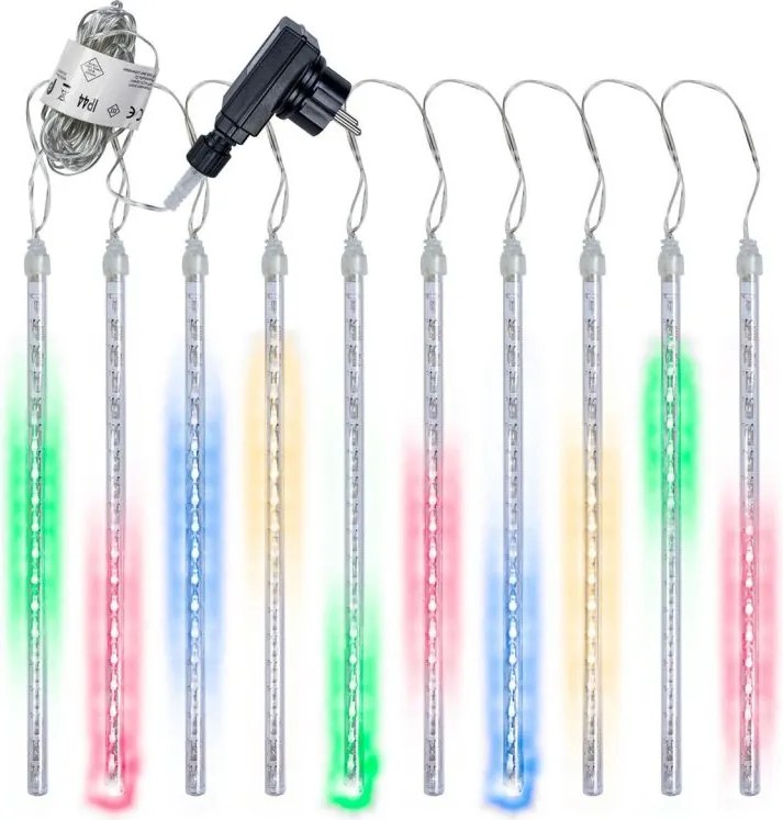 Łańcuch świetlny 180 LED - 10 barów, kolorowy