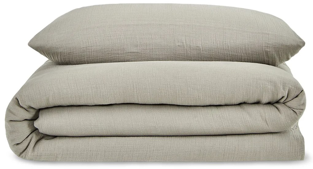 4Home Pościel muślinowa Sand, 220 x 200 cm, 2 szt. 70 x 90 cm