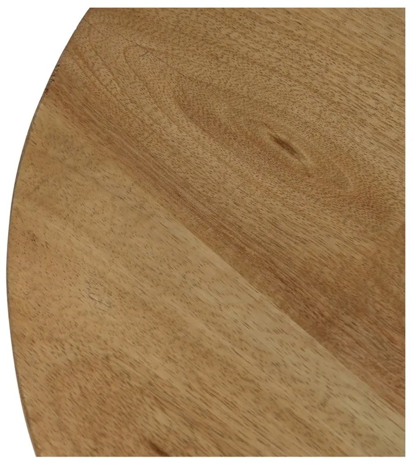 Okrągły stolik z litego drewna mango ø 40 cm Mao – Ixia