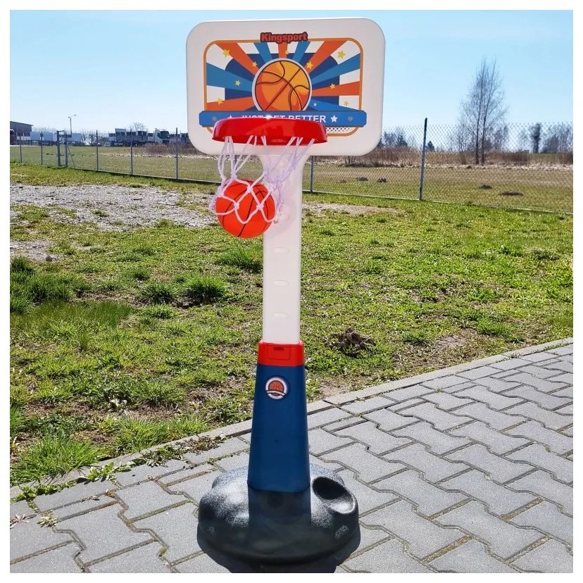 Woopie zestaw koszykówka regulacja 99 - 125 cm + piłka + pompka