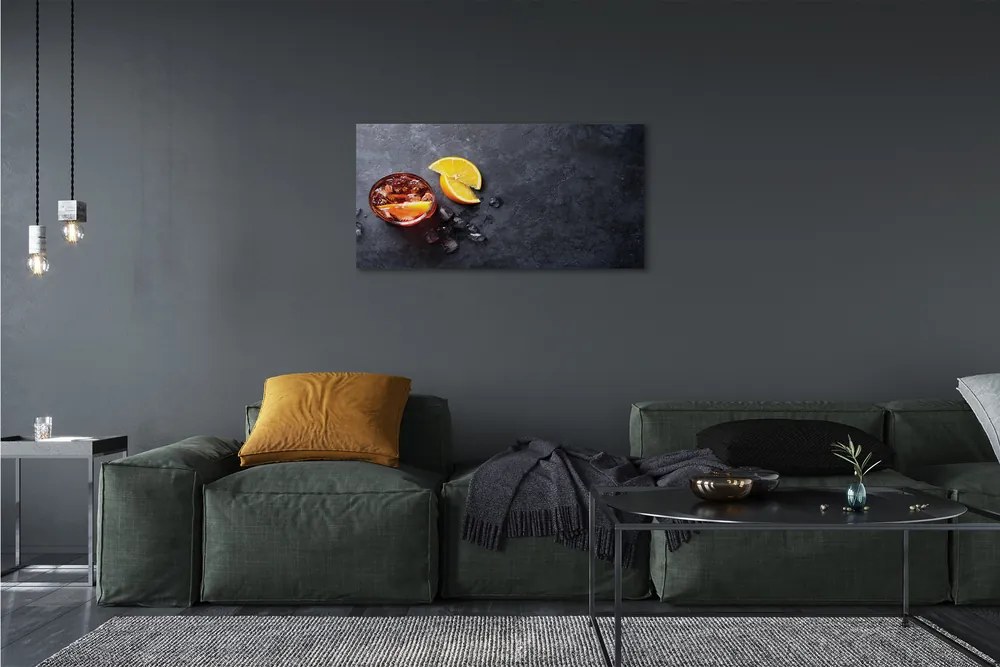 Zdjęcie na płótnie Mrożona Herbata Cytrynowa