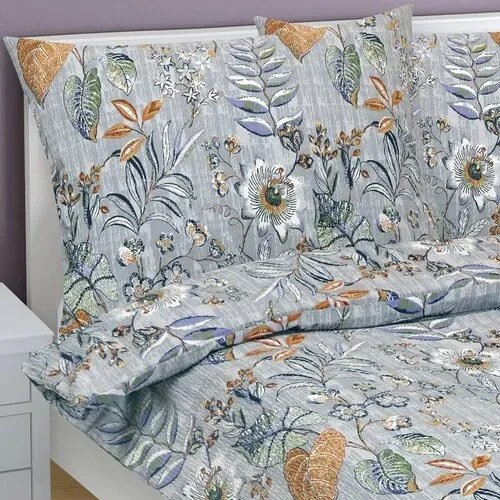 Bellatex Pościel z kory Liście, 140 x 200 cm, 70 x 90 cm