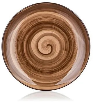 Banquet Talerz deserowy PALAS, 21,5 cm, brązowy