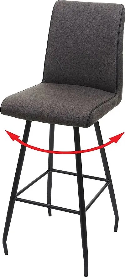 Obrotowy stołek barowy MCW-H72,