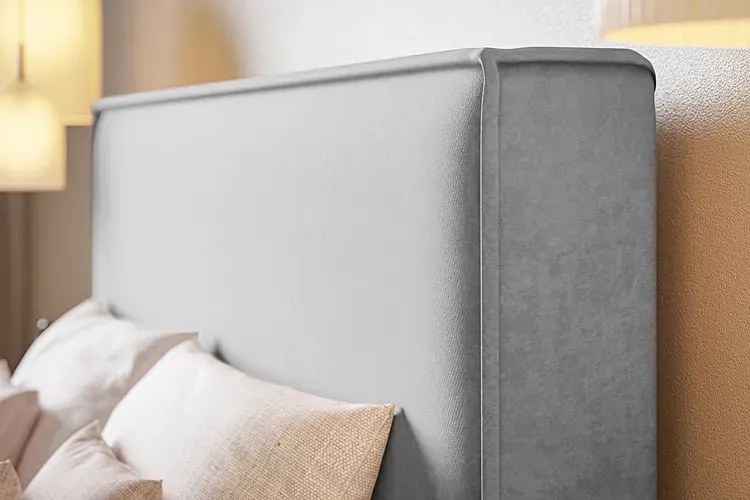 Podwójne łóżko z zagłówkiem 160x200 M1-Z57