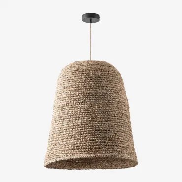 Lampa Sufitowa Wisząca Kayradens Miel - Czarna & Ø50 Cm - ↑60 Cm Kayradens - Sklum