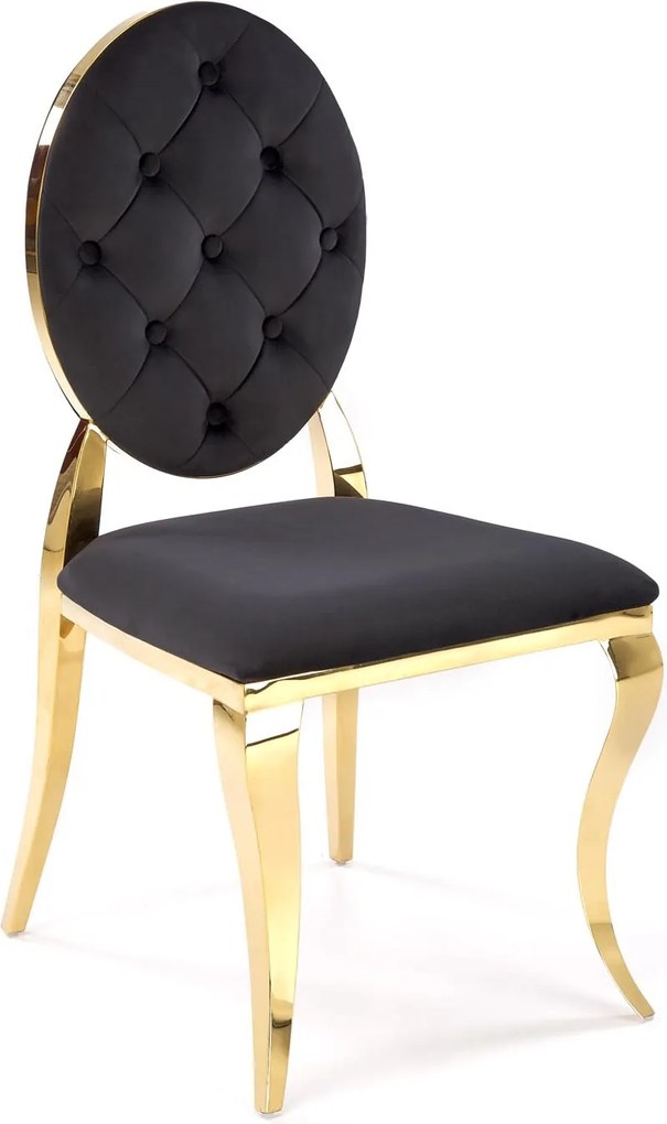 Krzesło z pikowaniem w stylu retro K556 Halmar