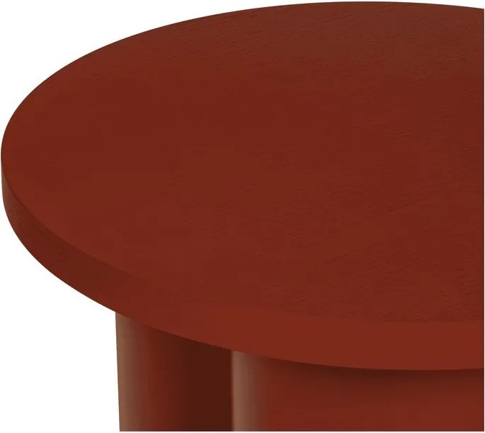 Czerwony stołek Oly – noo.ma