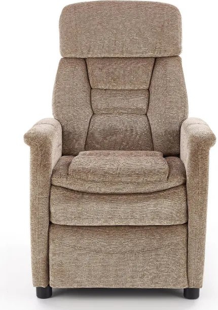 Rozkładany fotel wypoczynkowy z tkaniny Jordan