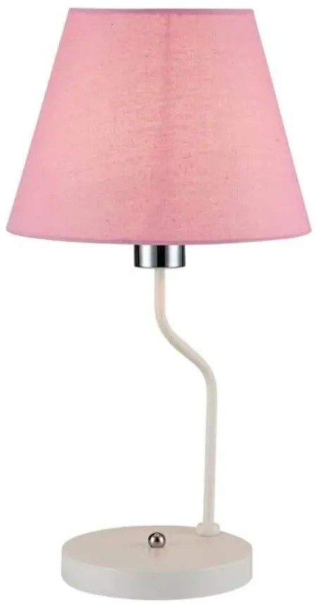 Różowa Lampa Stołowa Aristo 3X