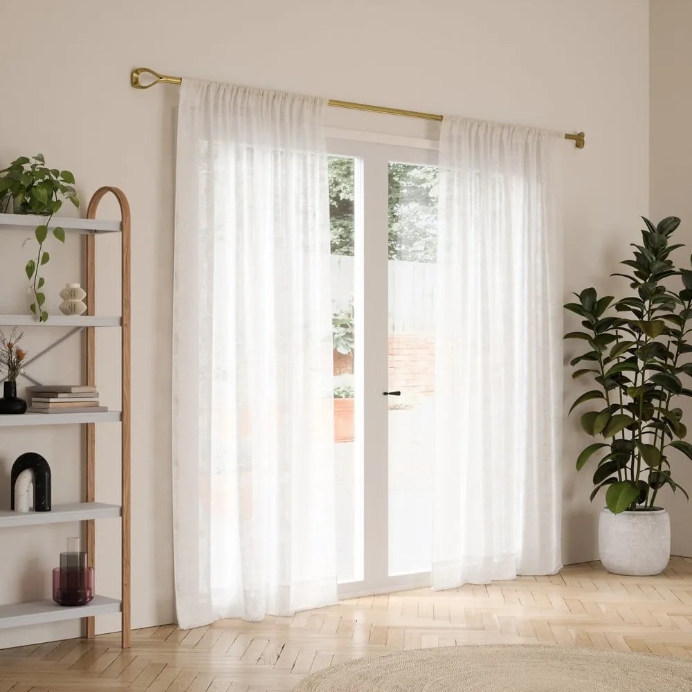 Stalowy regulowany karnisz 107 - 305 cm Loop – Umbra