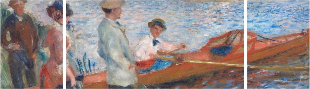 Obraz - Auguste Renoir, Oarsmen at Chatou, reprodukcje (170x50 cm)