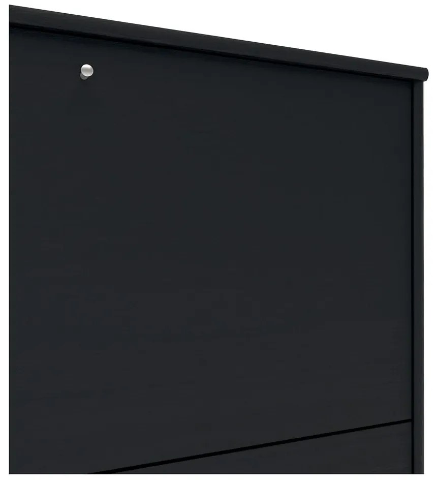 Czarny barek 89x61 cm Mistral 004 – Hammel Furniture