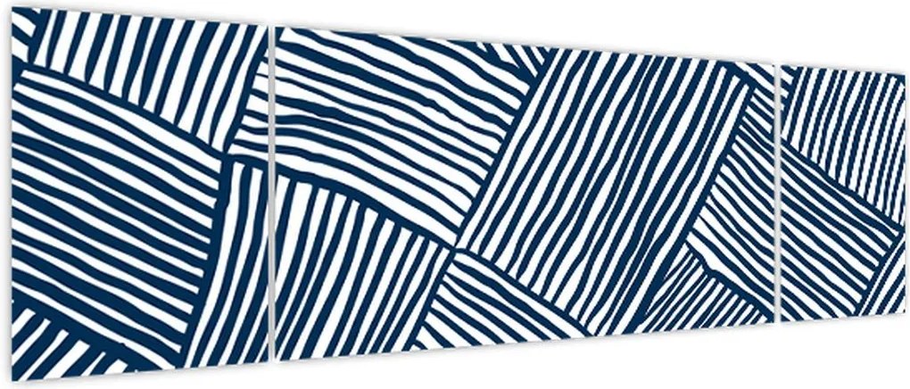 Obraz - linia 3D (170x50 cm)