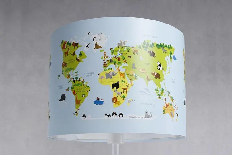 Lampa podłogowa do pokoju dziecięcego - A329-Liwix