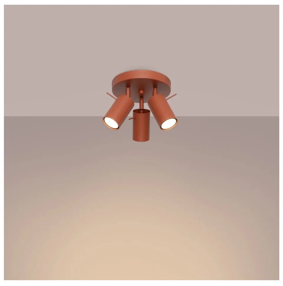Ceglasta lampa sufitowa Etna – Nice Lamps