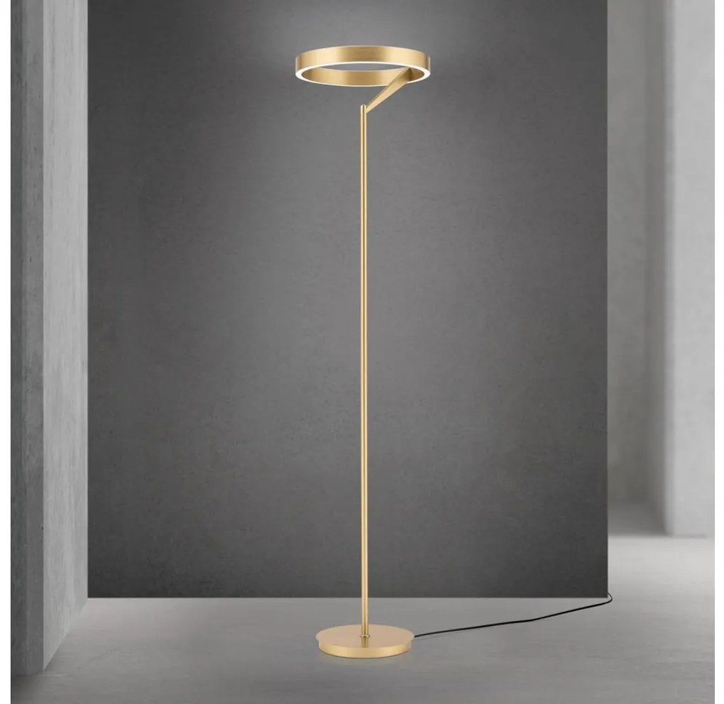 Orion - LED ściemnialna lampa stojąca KOLK LED/40W/230V 2700/4000K złota