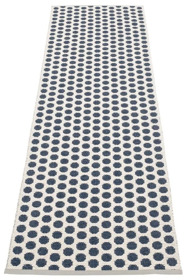 Ciemnoniebieski chodnik odpowiedni na zewnątrz 70x250 cm Noa Dark Blue – Pappelina