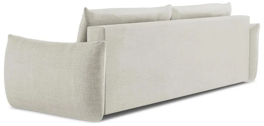 Beżowa rozkładana sofa 230 cm Leila – Makamii
