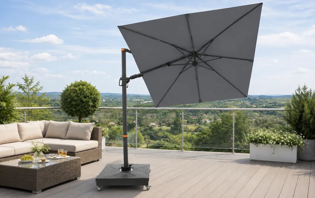 Doppler myZone 210 x 210 cm antracyt